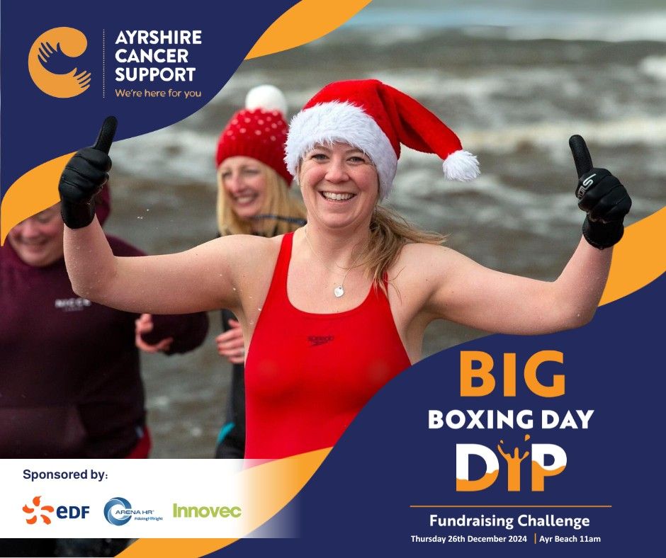 Ayrshire Cancer Support's Big Boxing Day Dip