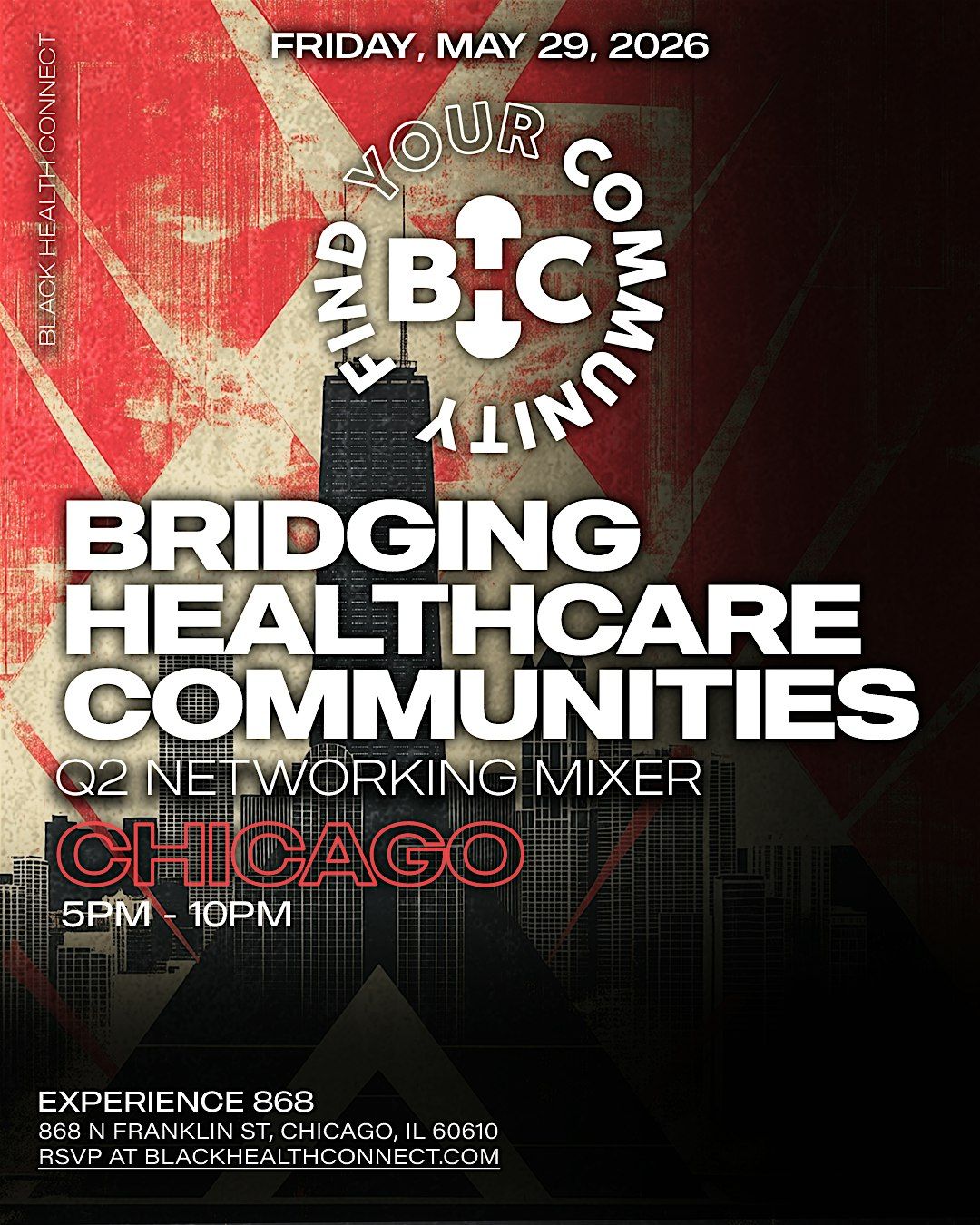 Black Health Connect | Bridging Healthcare Communities: CHICAGO - Q2 Mixer