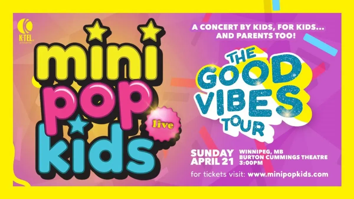 Mini Pop Kids at Burton Cummings Theatre