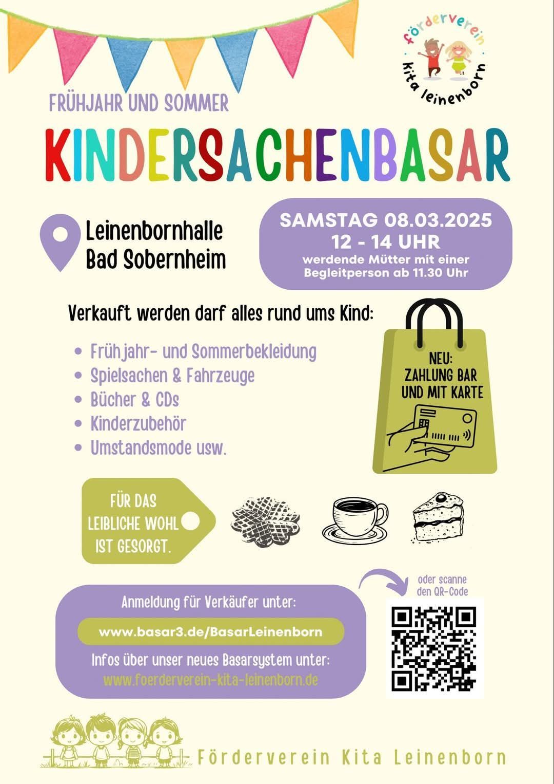 Kindersachenbasar Fr\u00fchjahr 2025