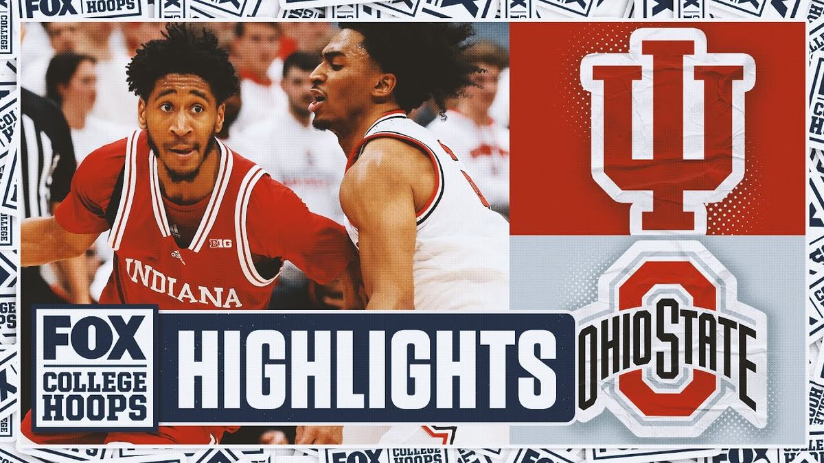 Indiana Hoosiers at Ohio State Buckeyes Mens Basketball at Value City Arena at Schottenstein Center