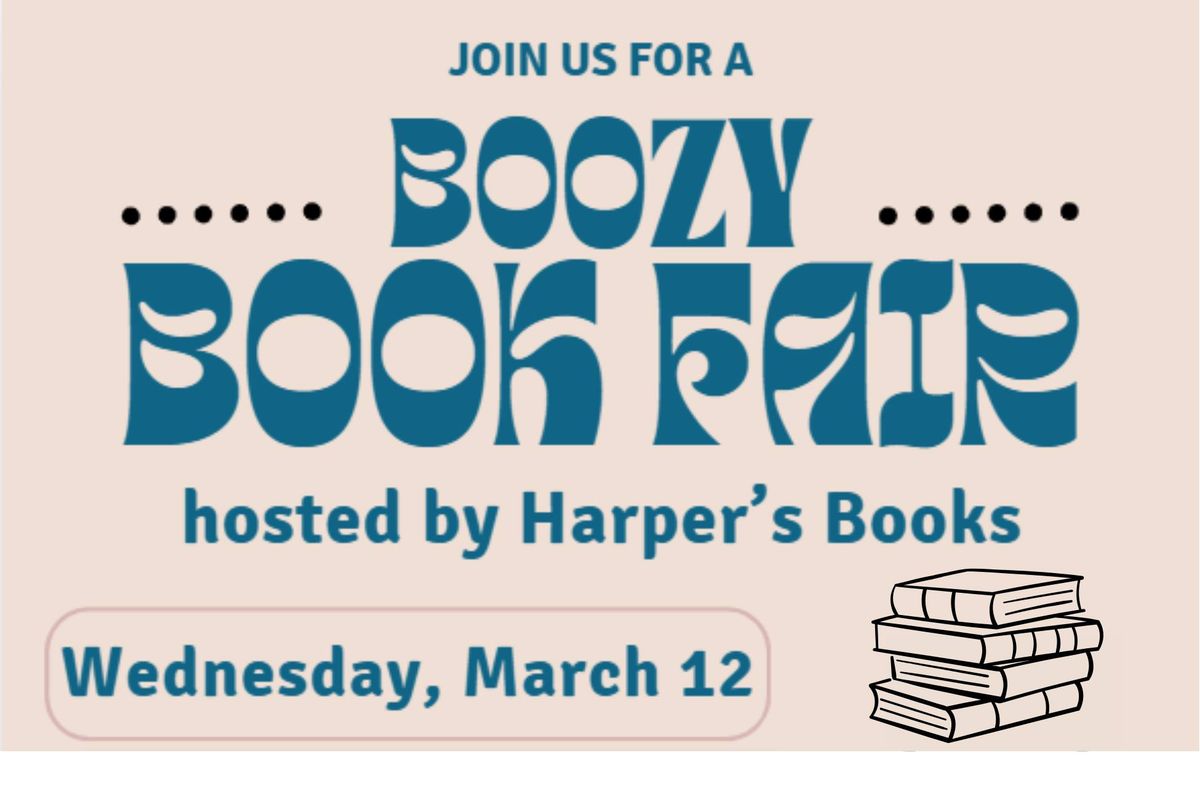 Boozy Book Fair with Harper's Books