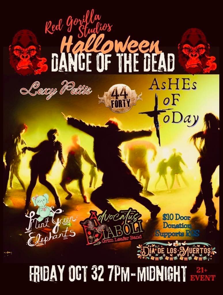 Halloween Dance of the Dead at Red Gorilla Studios 