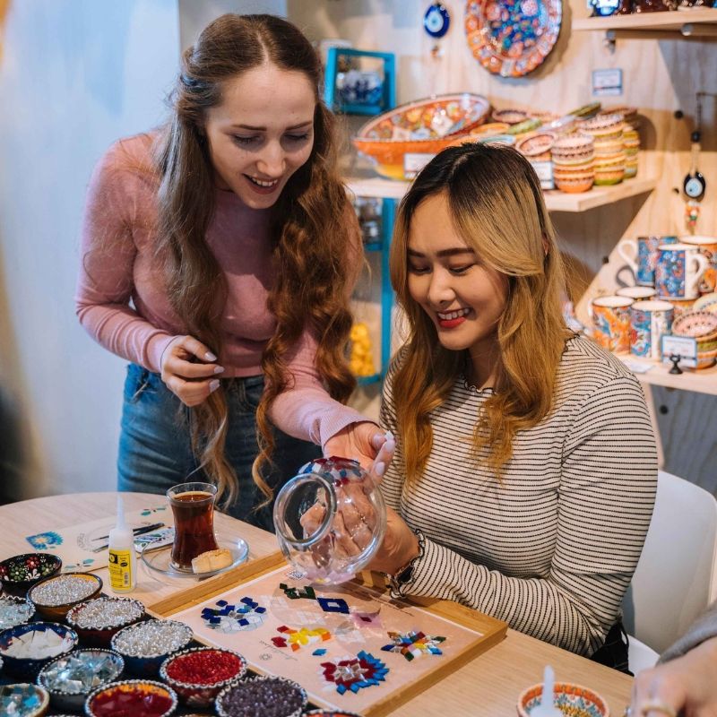 Turkish Mosaic Lamp Workshop - Brisbane