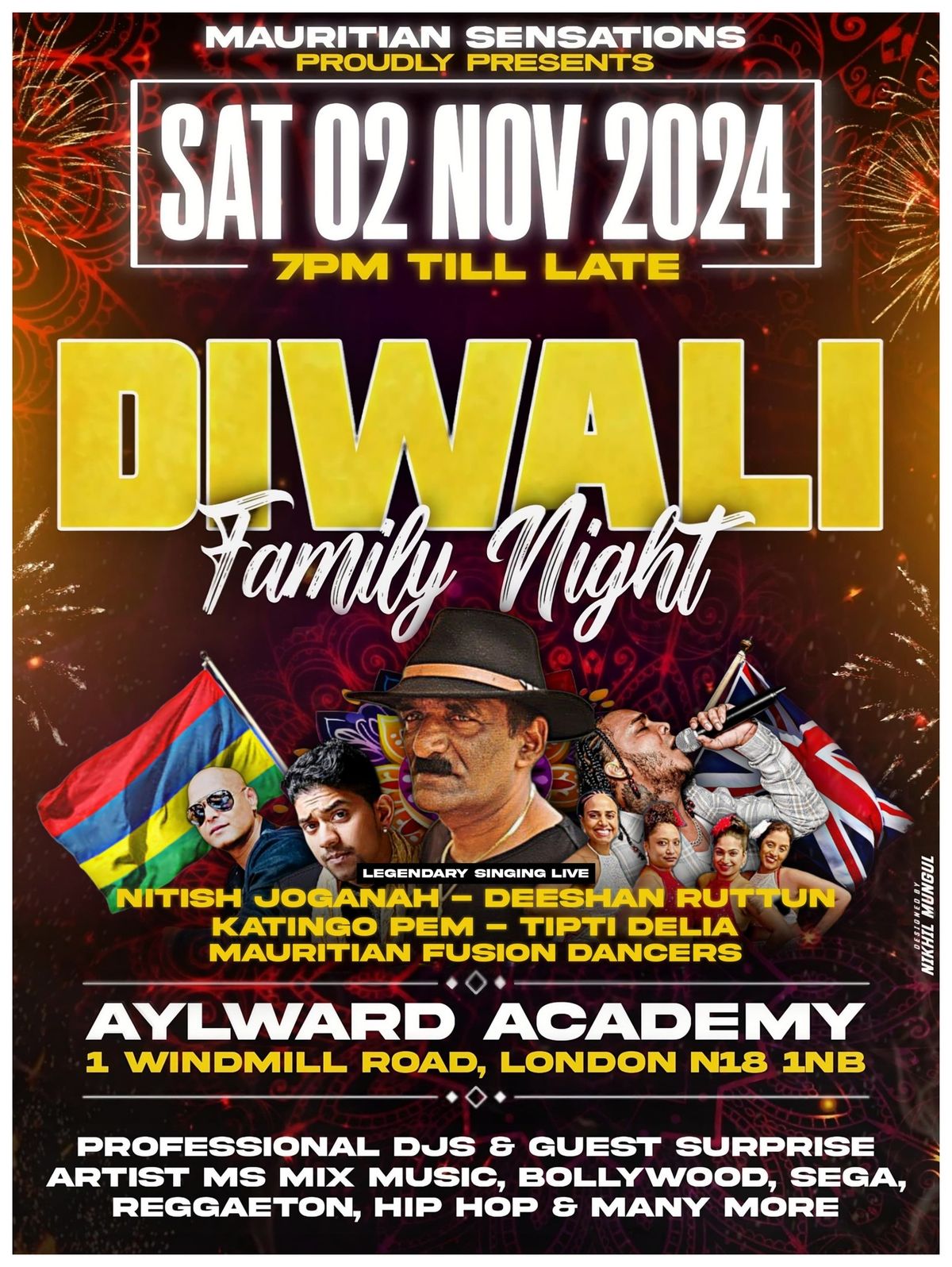 Mauritian Sensations Divali Night