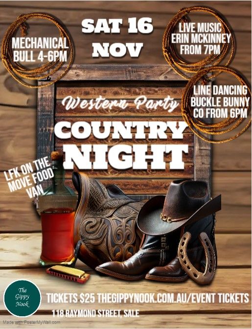 Country & Western Party