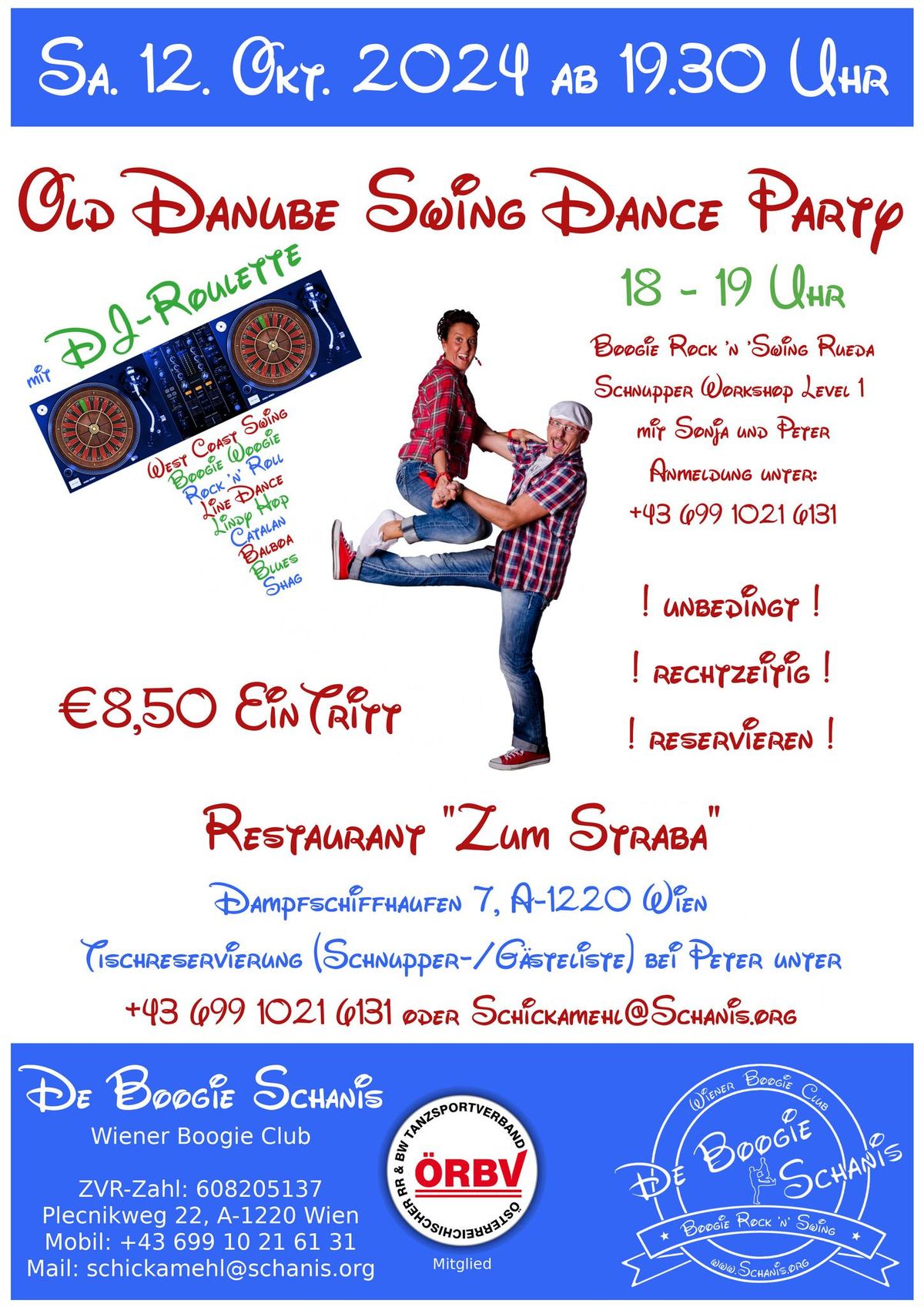 Old Danube Swing Dance Party - Zum Straba