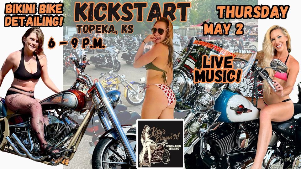 Kickstart Bike Night, Bikini Bike Detailing & Live Music!
