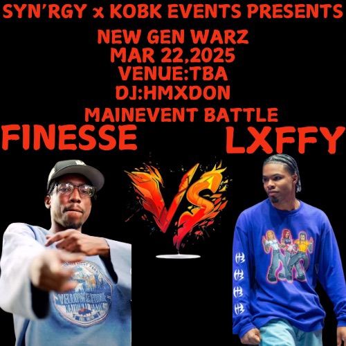 SYN\u2019RGY x KOBK  NEW GEN WARZ