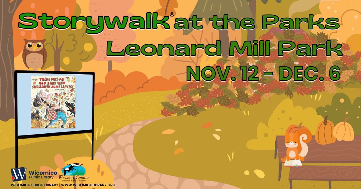 Storywalk @ Leonard Mill Park