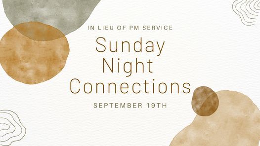 Sunday Night Connections