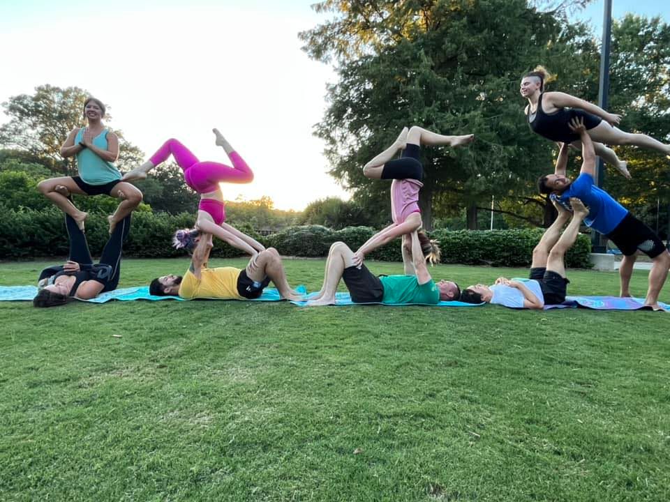 Pullen Park Acro Yoga Jams! 