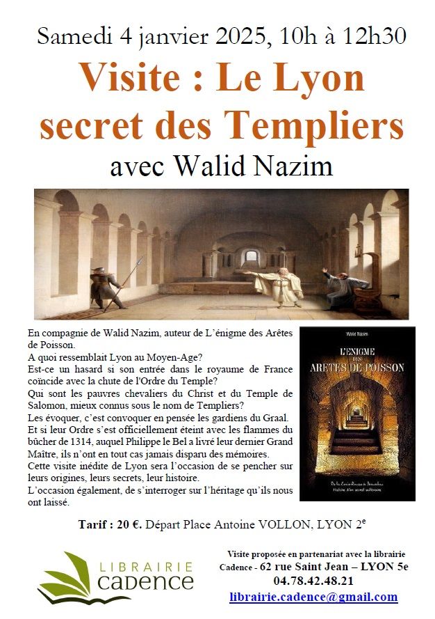 Visite Lyon secret des Templiers