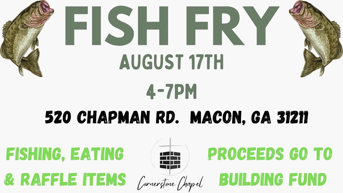 Cornerstone Chapel Fish Fry