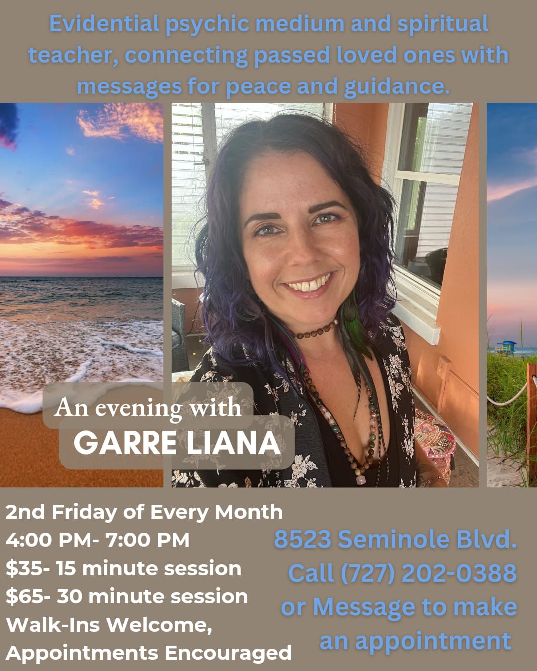 An Evening with Psychic Medium Garre Liana