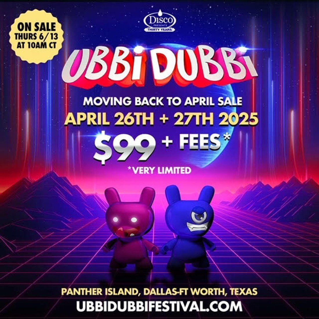 Ubbi Dubbi Festival - Friday (Time: TBD)