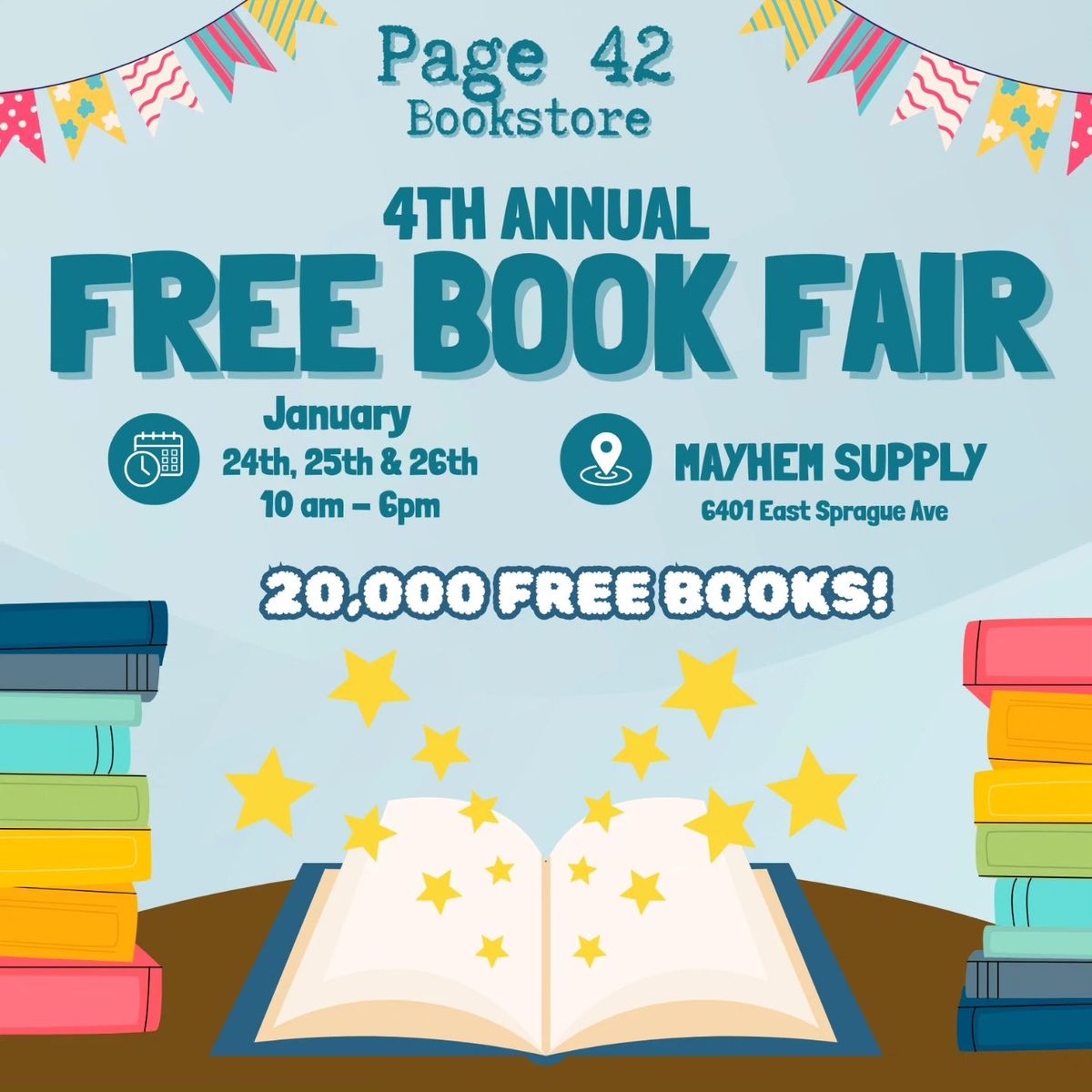 FREE BOOK FAIR! Thousands of free books!