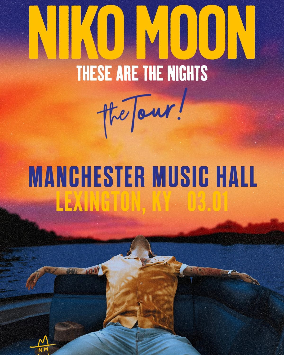 Niko Moon at Manchester Music Hall