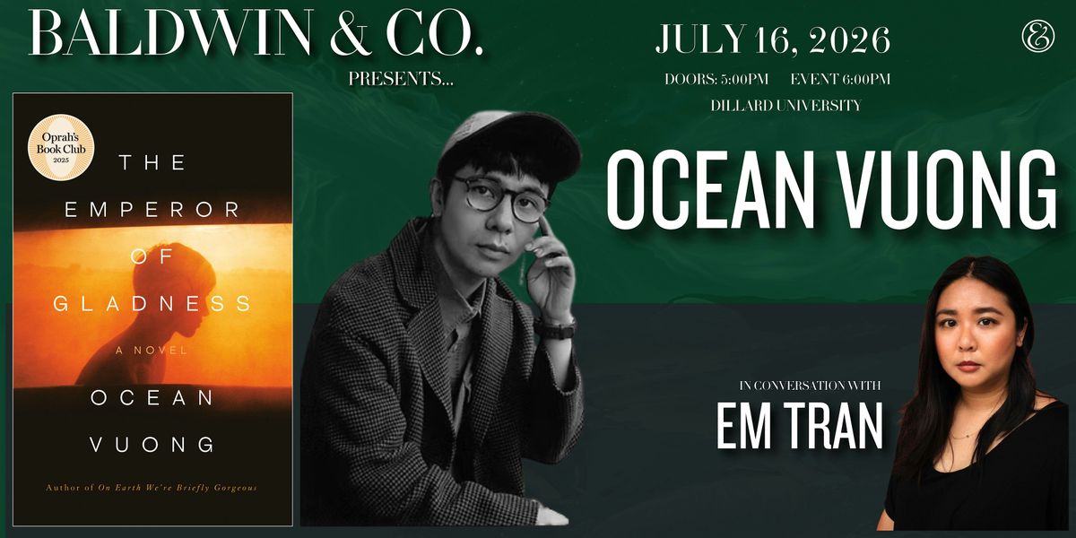 A Masterful Night for Fiction - Ocean Vuong and E.M. Tran