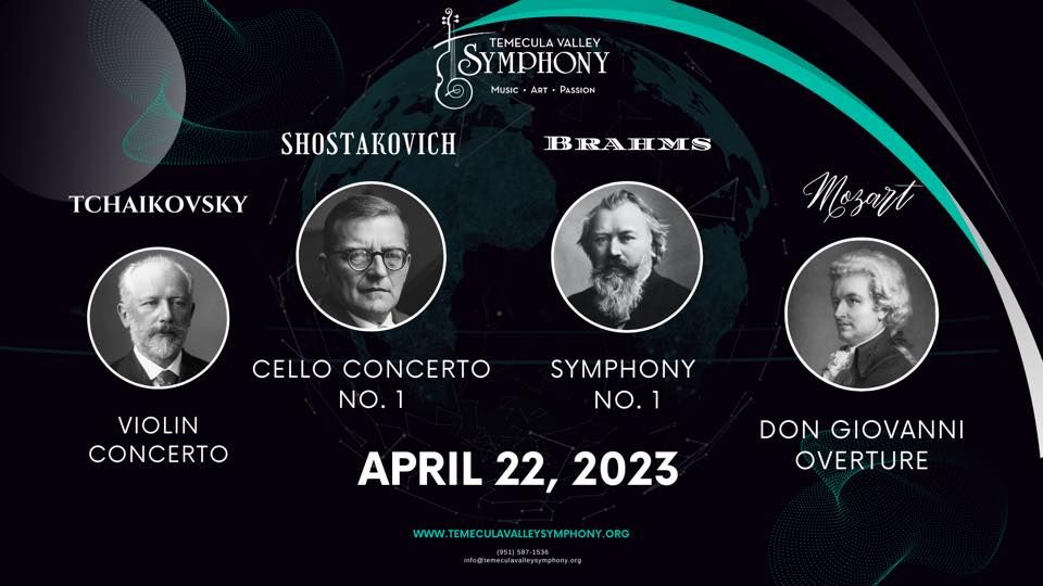 Brahms, Mozart, Shostakovich, and Tchaikovsky