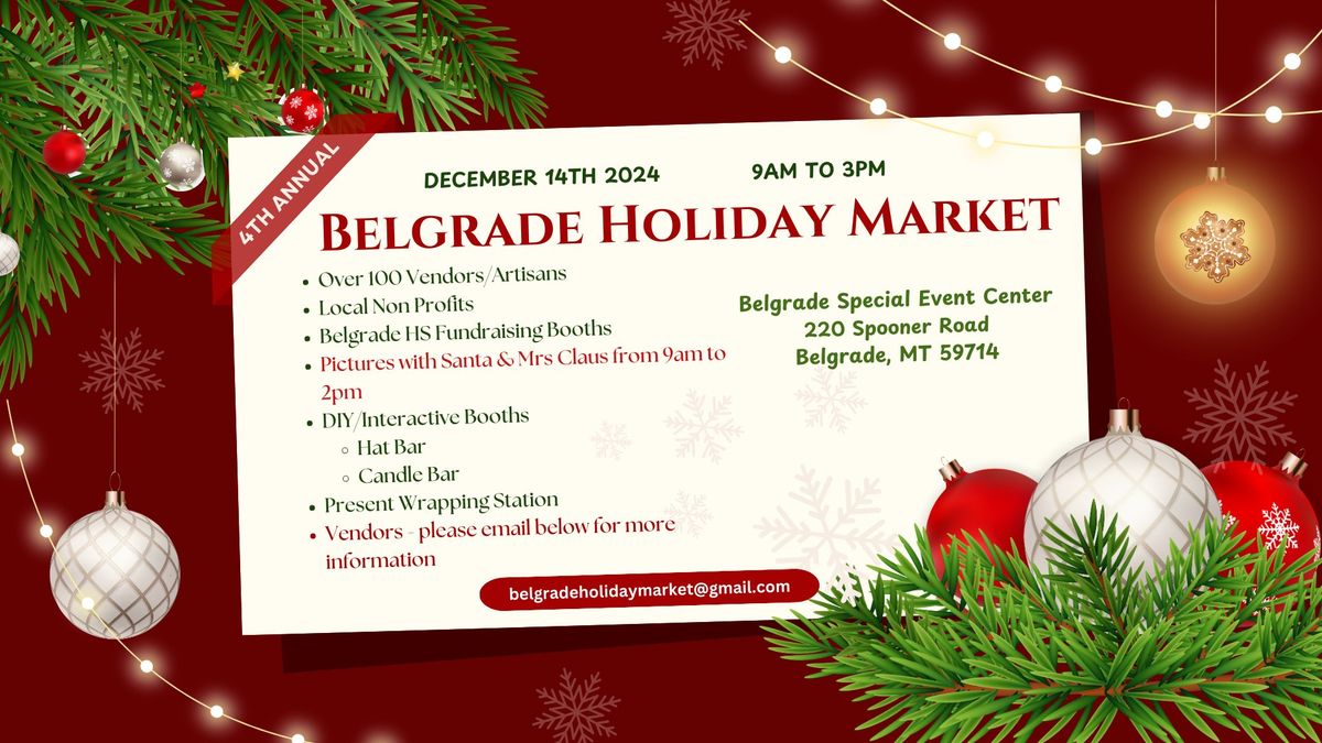 Belgrade Holiday Market 2024