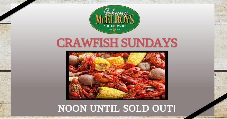 CRAWFISH SUNDAYS