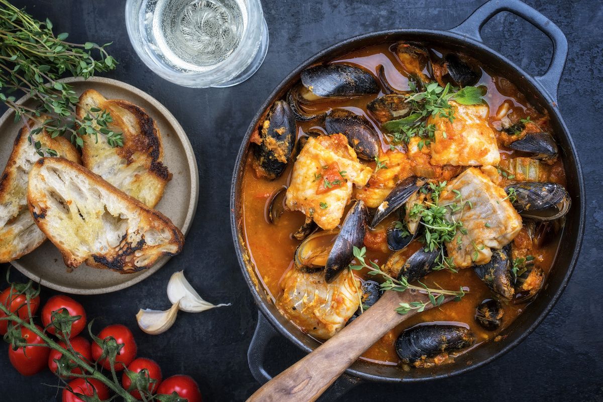 Classical French Seafood Fare