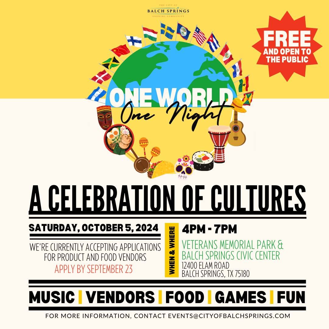 One World, One Night: A Celebration of Cultures