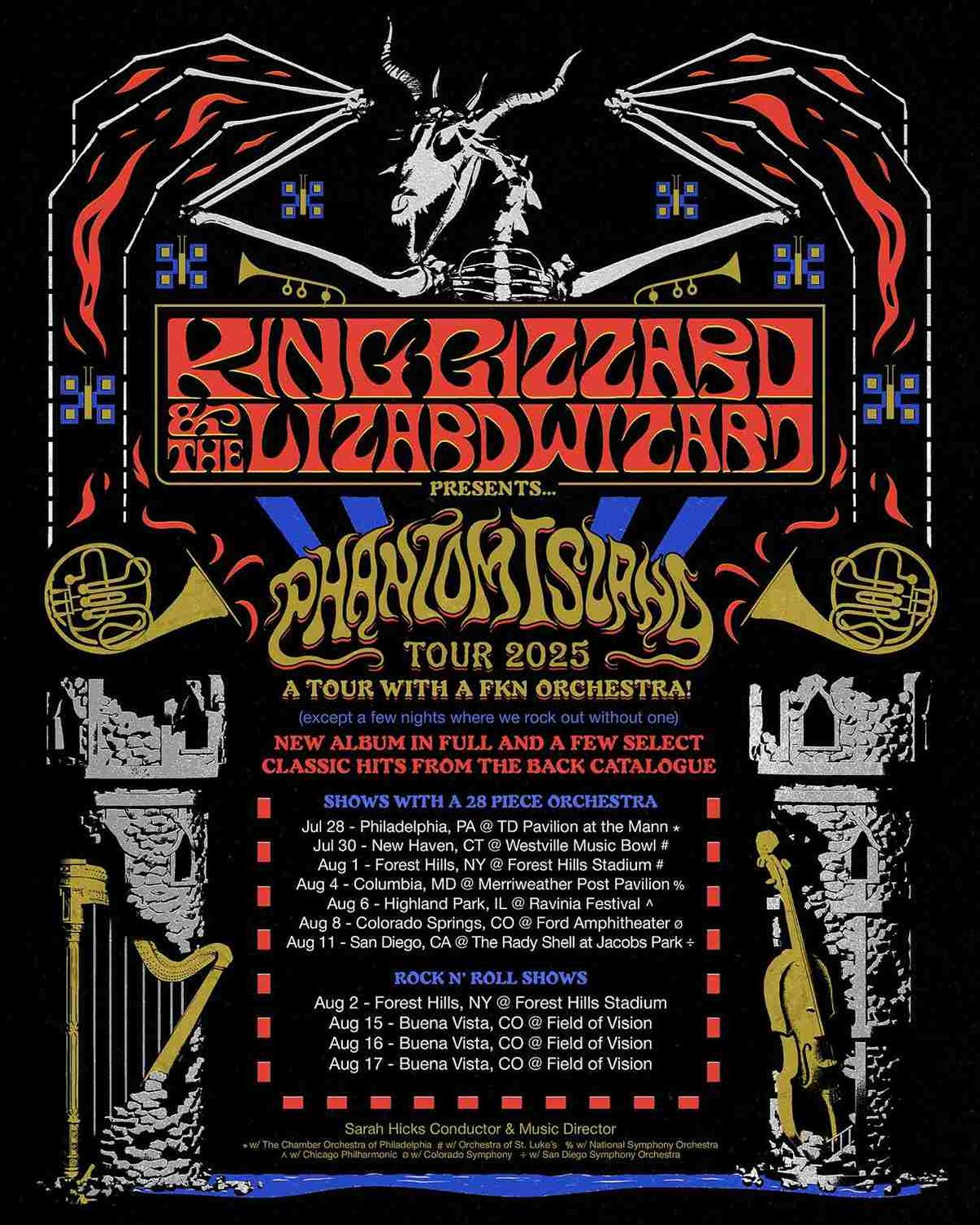 King Gizzard & The Lizard Wizard With The Colorado Symphony