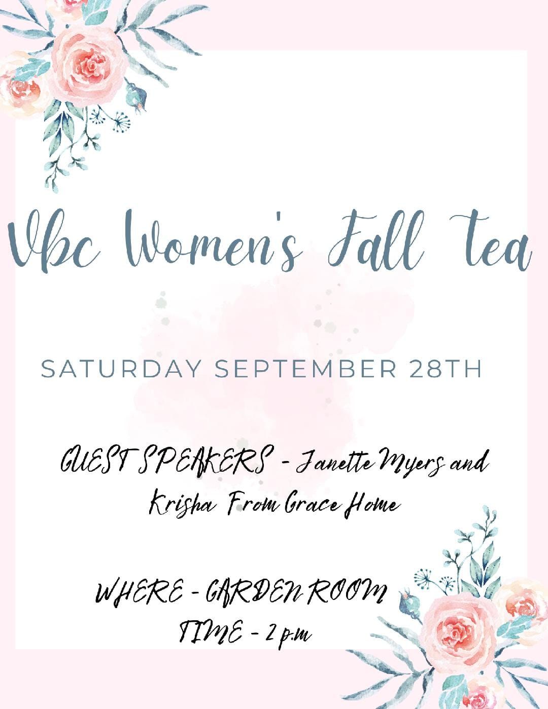 Fall Tea