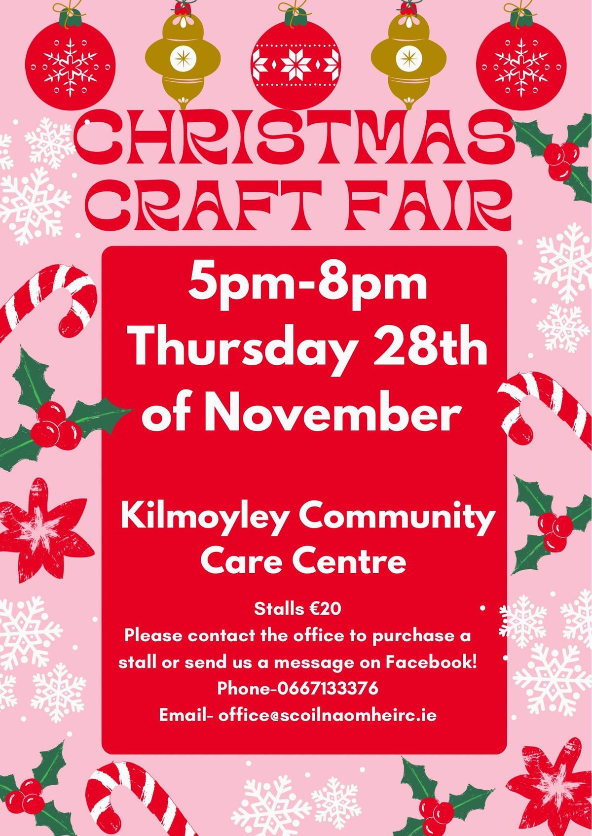 Kilmoyley Christmas Craft Fair 