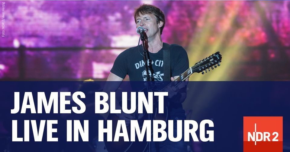 Neuer Termin: James Blunt in Hamburg