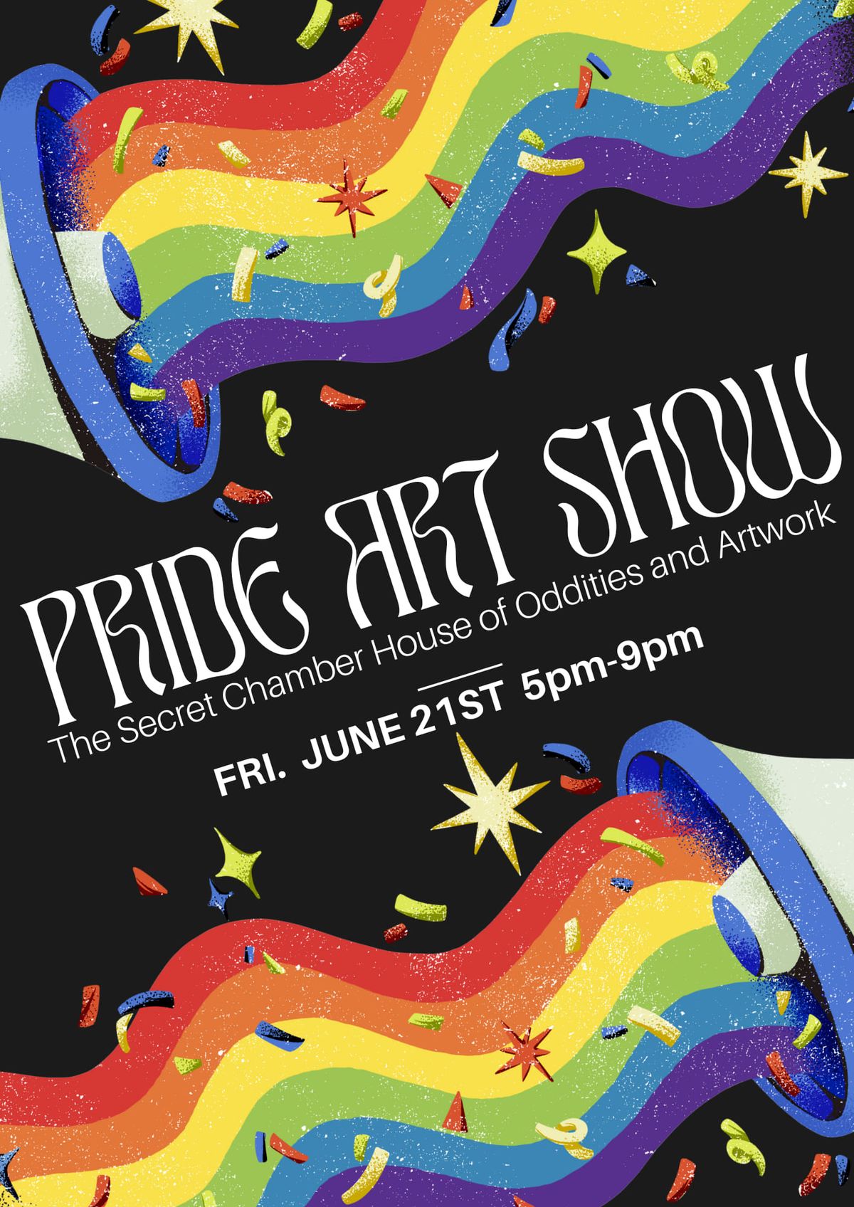 Pride Art Show 2024 at The Secret Chamber 