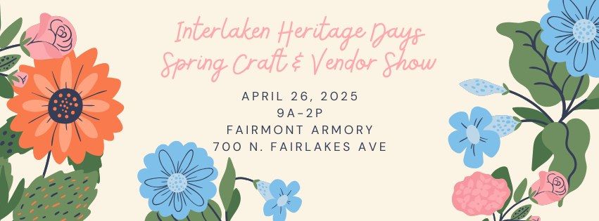 IHD Spring Craft & Vendor Show