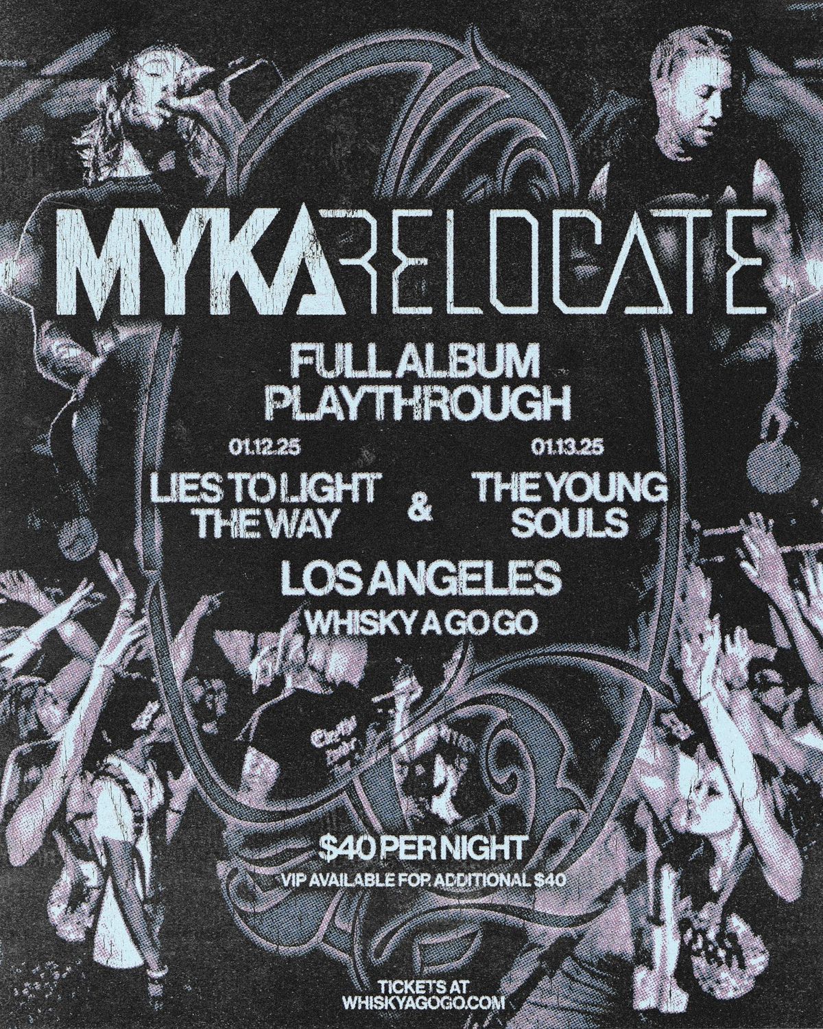 MYKA RELOCATE REUNION - 'The Young Souls' FULL ALBUM Play-through (@ Whisky A Go-Go)