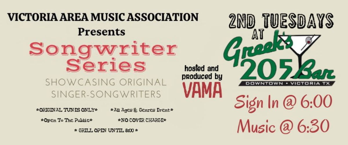 VAMA Songwriter Series