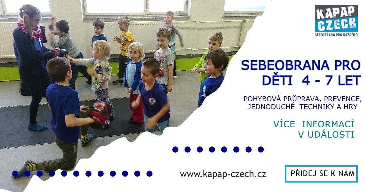 P\u0158\u00cdBRAM: N\u00e1bor bojov\u00e9 p\u0159\u00edpravky KAPAP KIDS (4-7let)