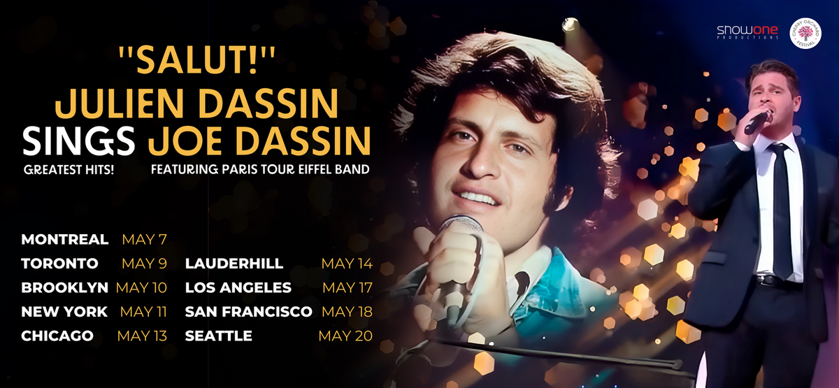 Julien Dassin Tribute to Joe Dassin