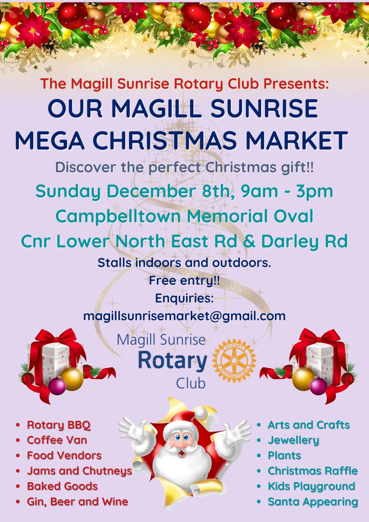 Magill Sunrise Mega Christmas Market