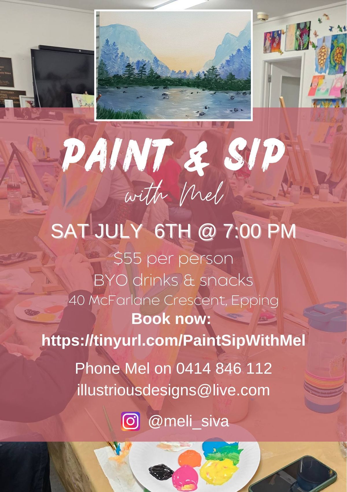 PAINT & SIP with Mel