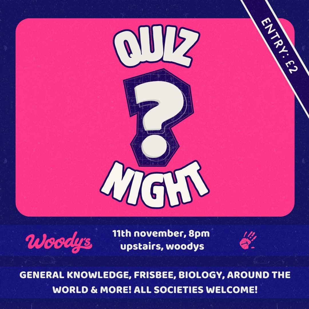 Ultimate Frisbee Quiz Night