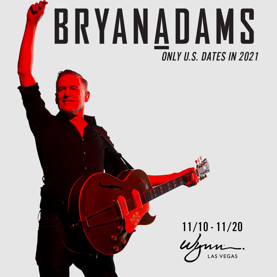 Bryan Adams at Encore Theater At Wynn Las Vegas