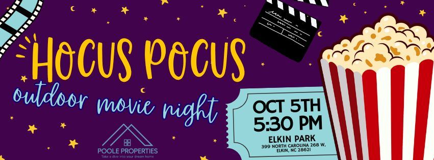 Hocus Pocus Outdoor Movie Night