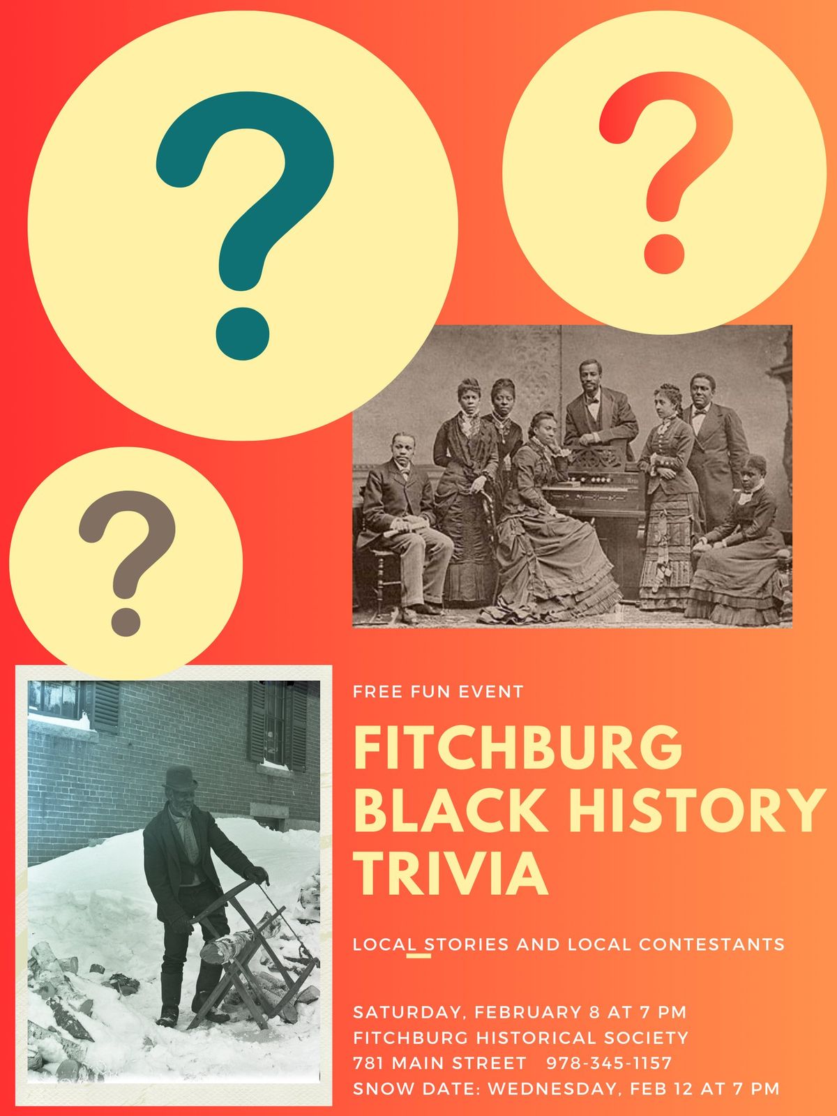 Fitchburg Black History Month Trivia