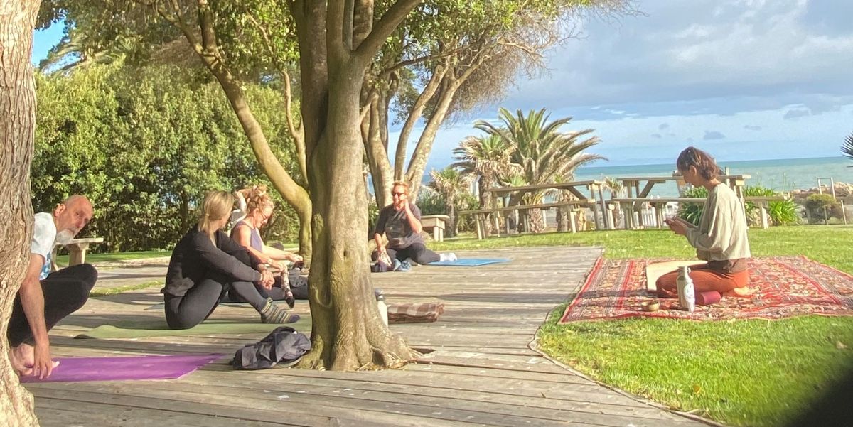 SUNRISE YOGA under the Olives