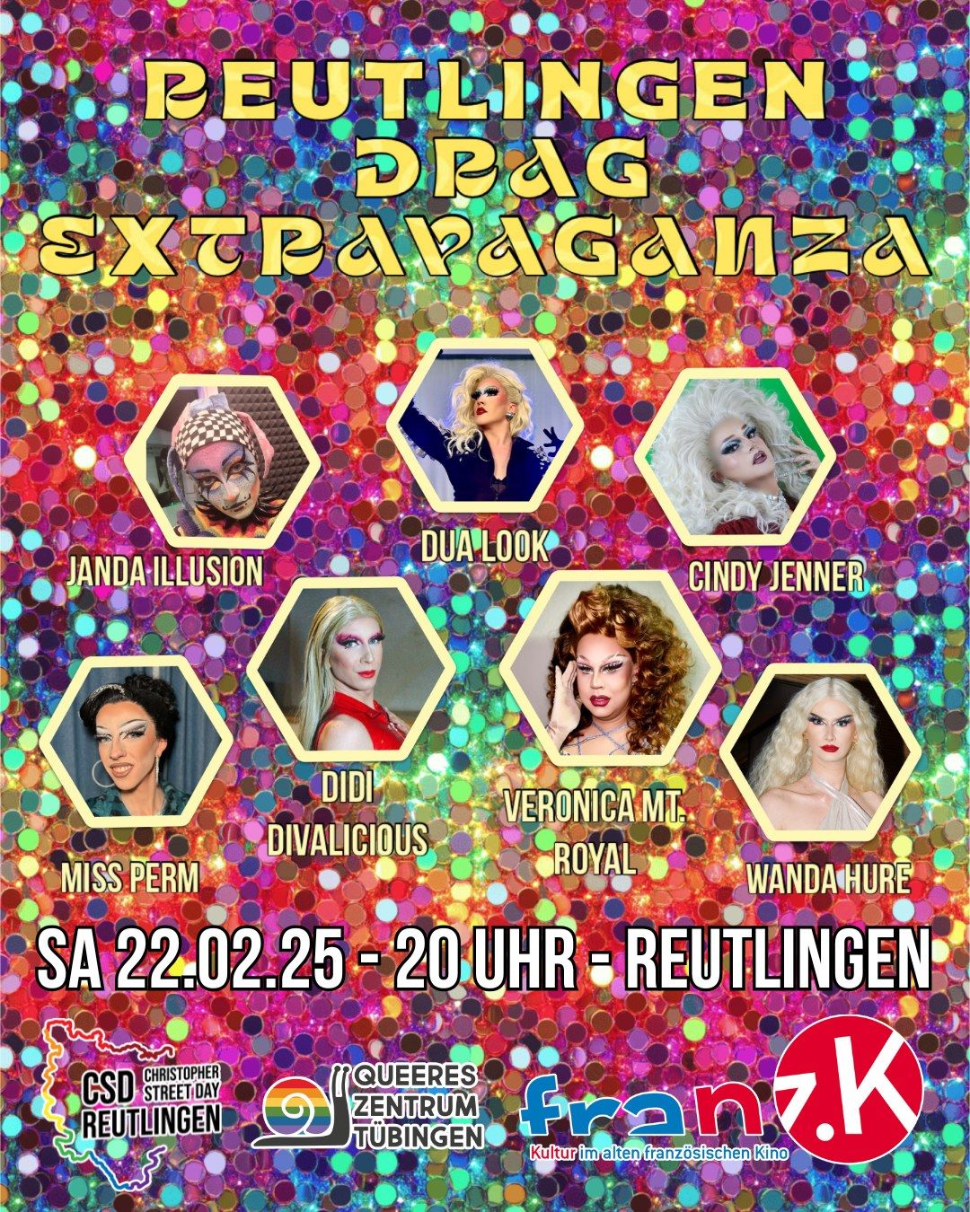 DRAG Extravaganza - Reutlingen goes DRAG