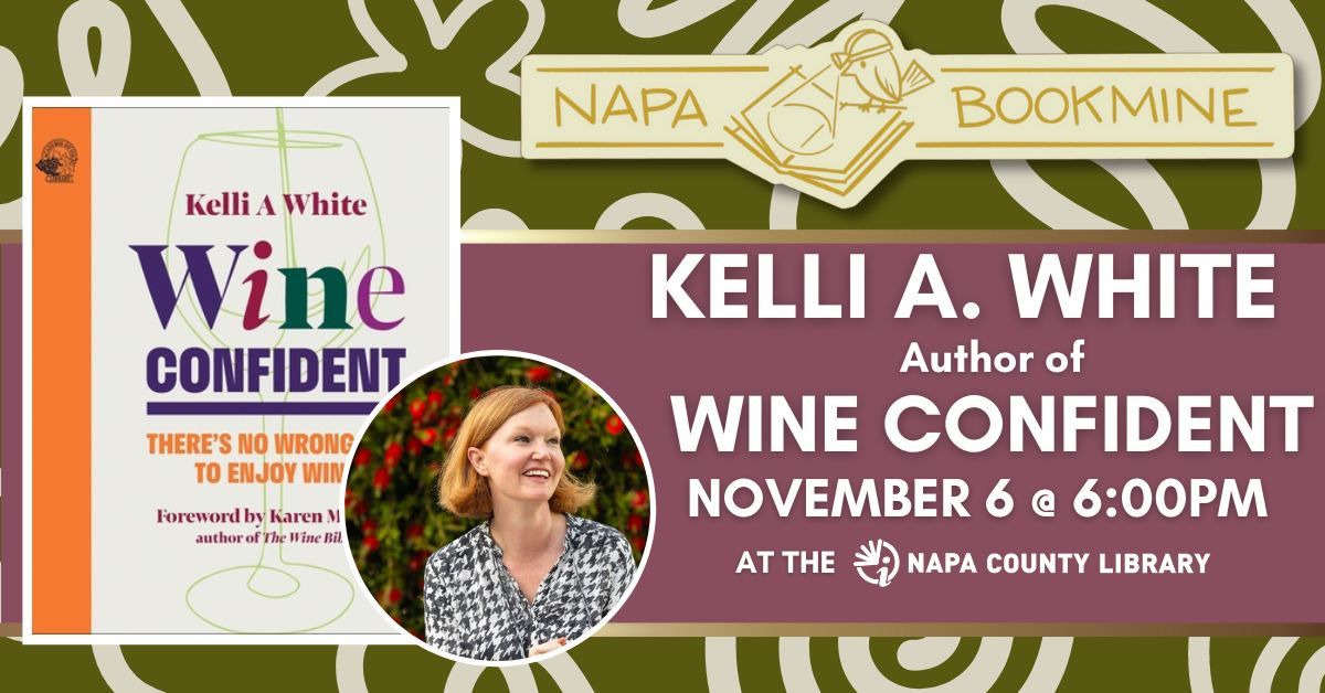 Author Event: Wine Confident by Kelli A. White