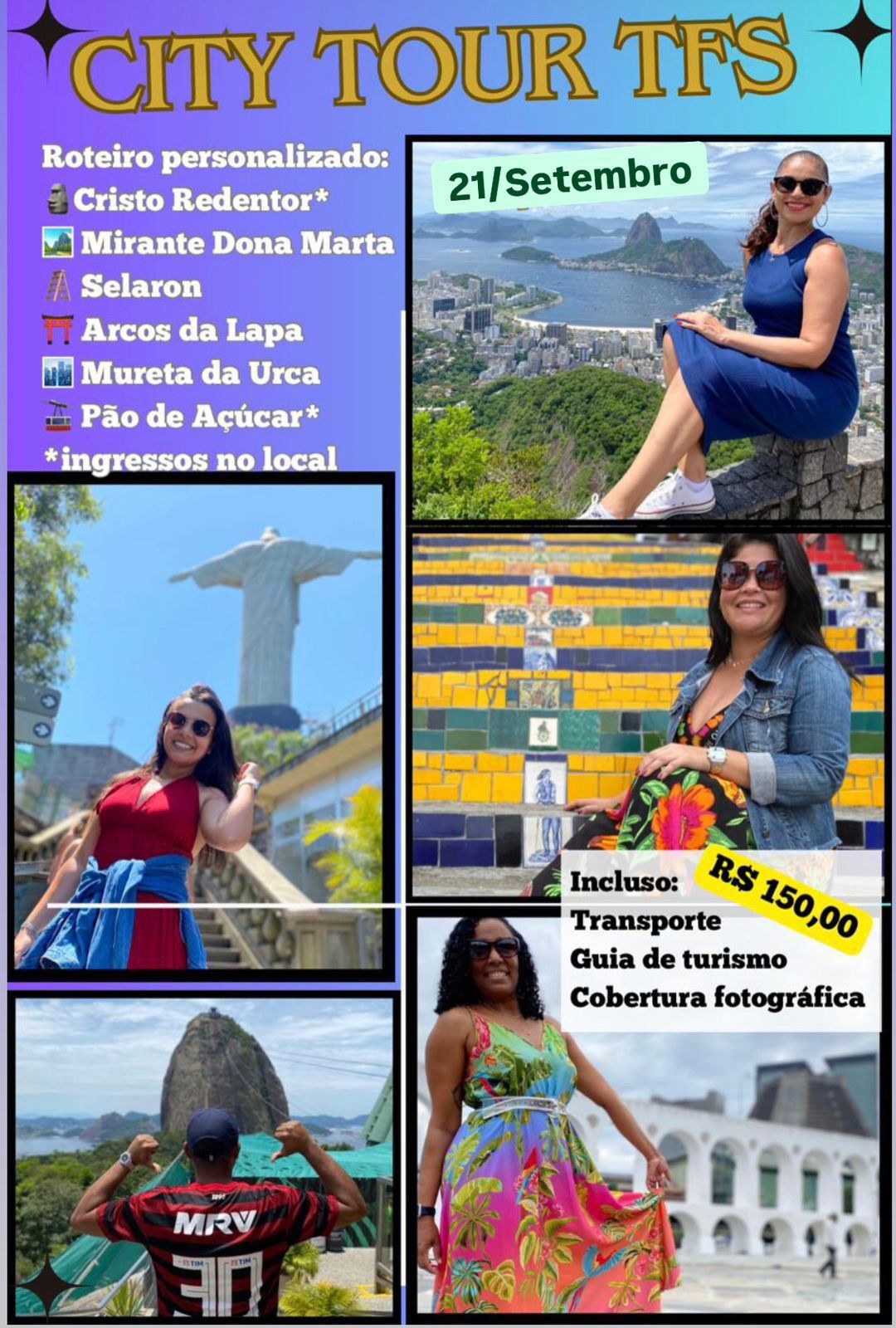 City tour Rio TFS \ud83d\uddff\ud83d\udea1 - 21\/9