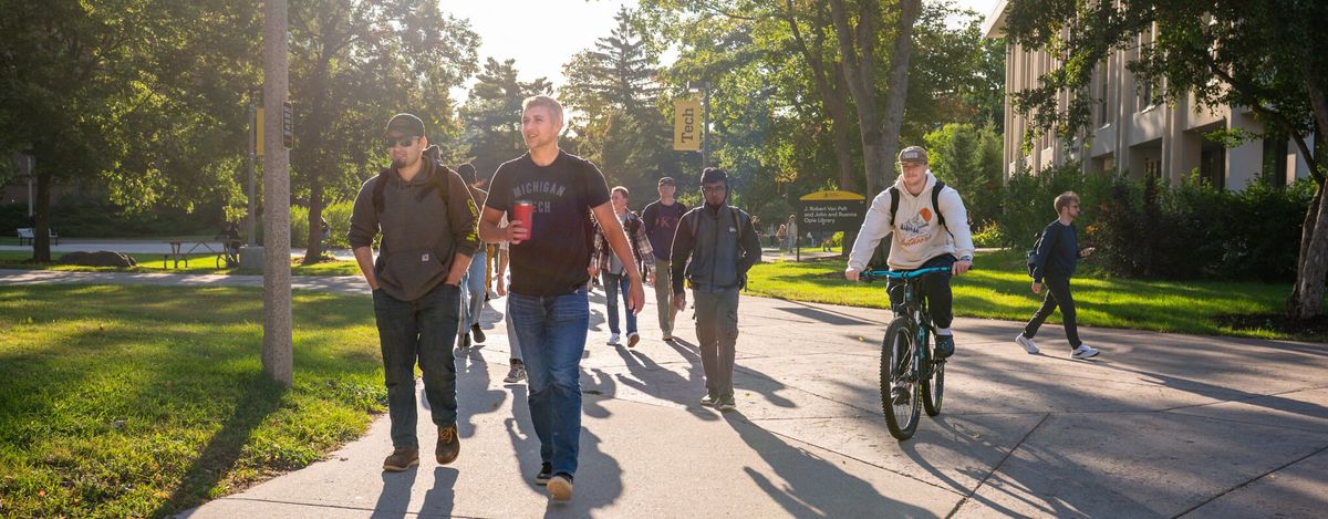 Parking Northern Michigan Wildcats at Michigan Tech Huskies Mens Hockey