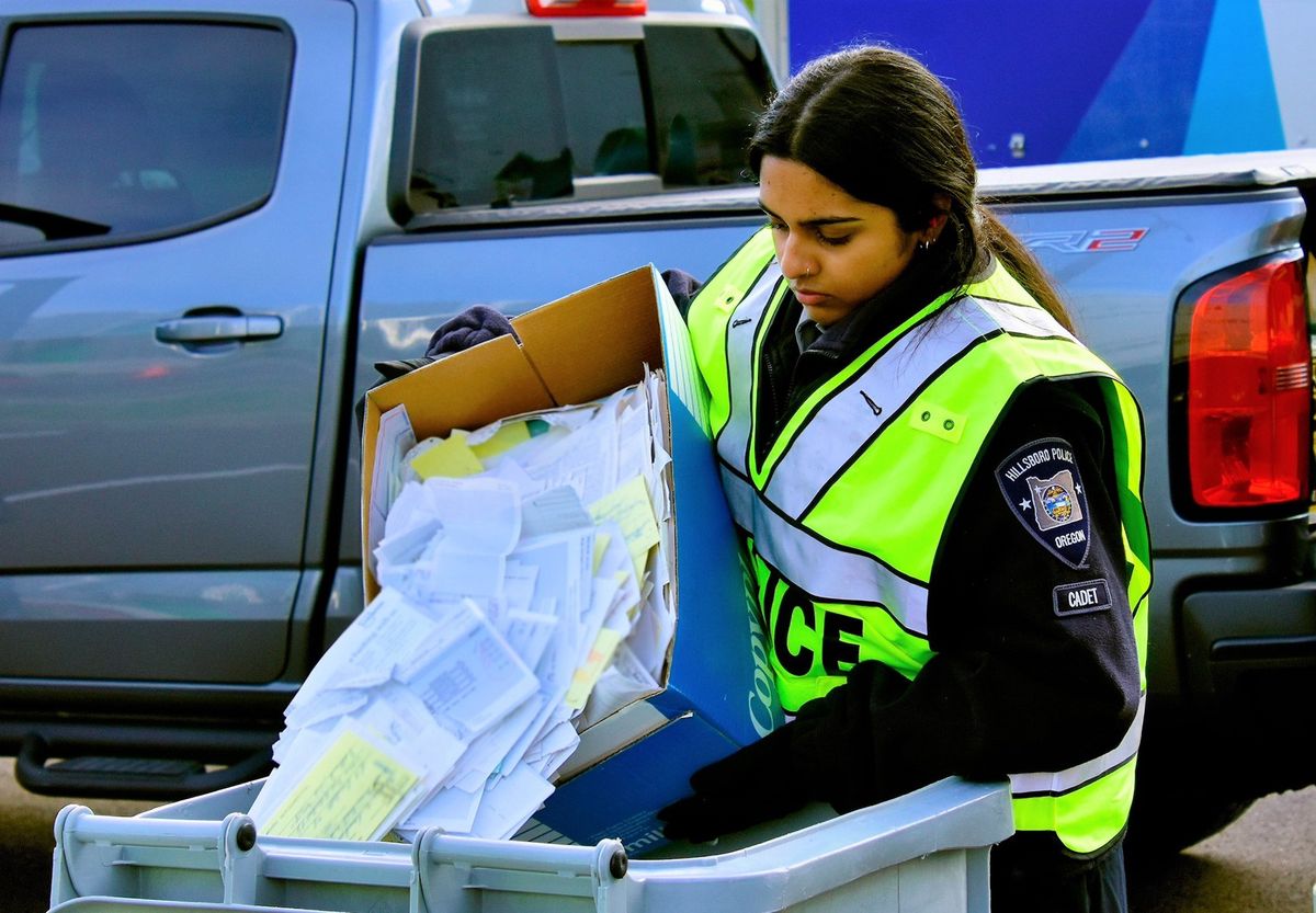 Hillsboro Police Shred Event - Drive Up & Drop Off